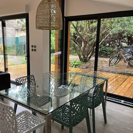 Marylka, Au Pyla Sur - 300m - Ideal Familles - 6 Pers 度假居 *